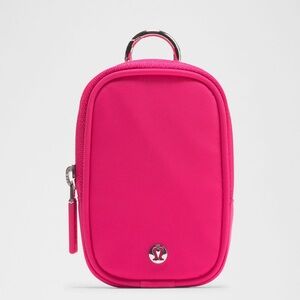 Lululemon Clippable Nano Pouch, Passionate- NWT